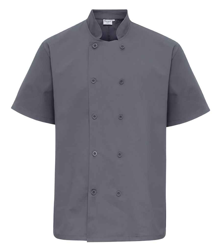 Premier Short Sleeve Chef's Jacket - STE