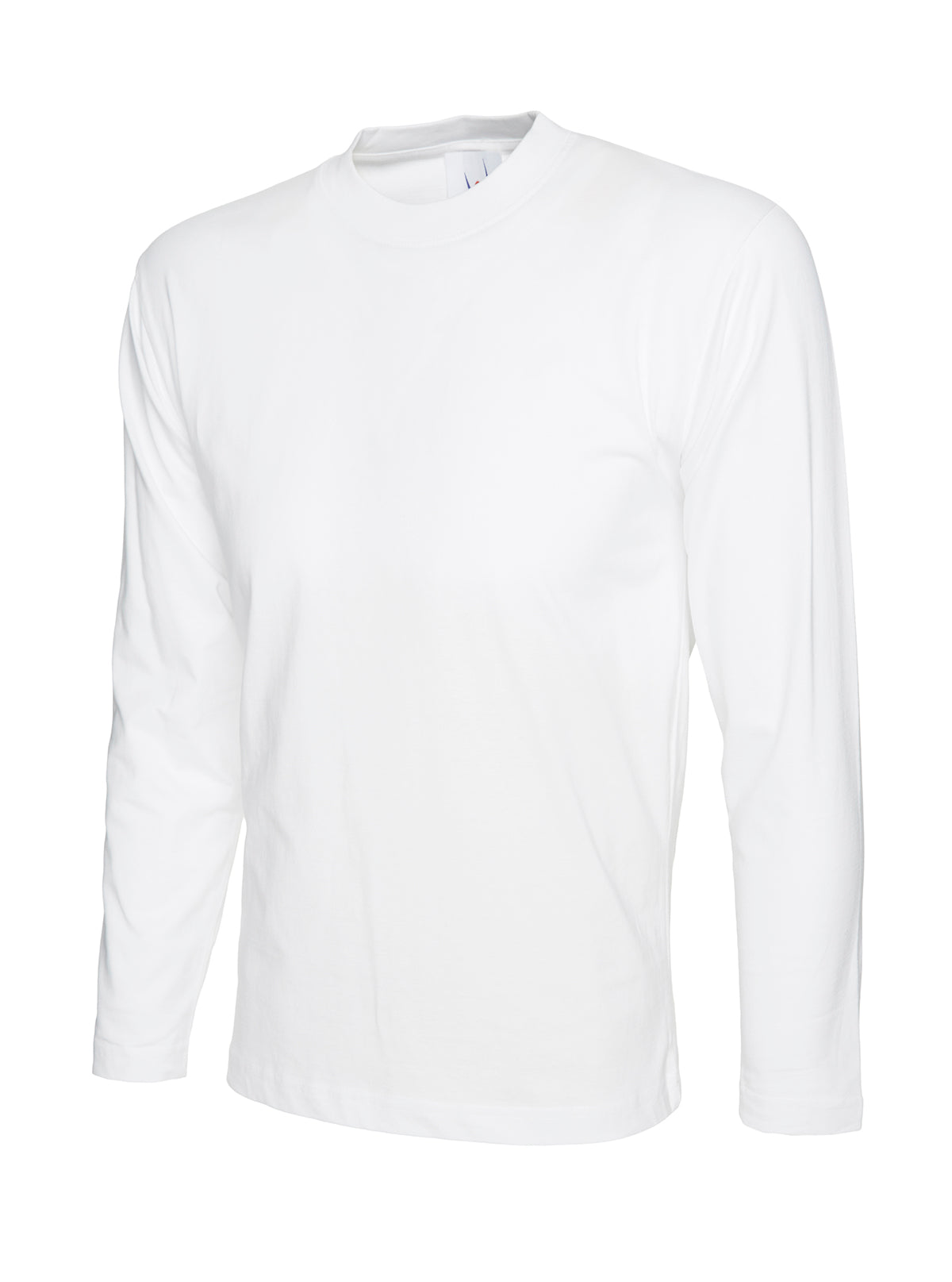 Uneek UC314 Long Sleeve T-Shirt – White