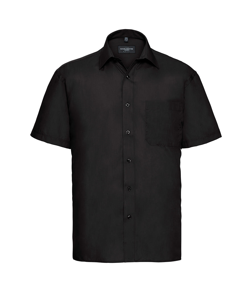 Russell Athletic Collection Short Sleeve Easy Care Poplin Shirt 935M