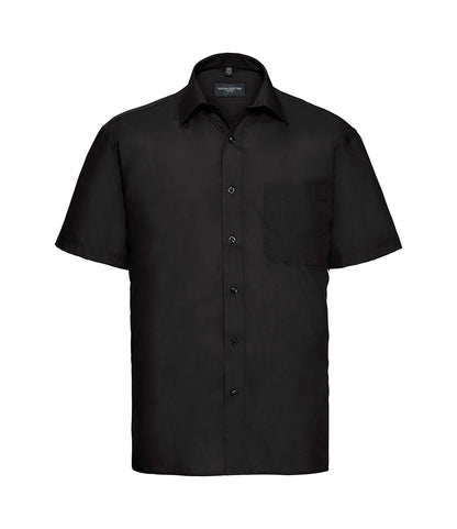 Russell Athletic Collection Short Sleeve Easy Care Poplin Shirt 935M