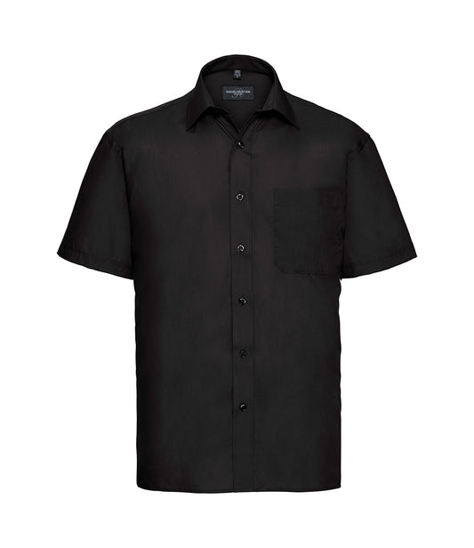 Russell Athletic Collection Short Sleeve Easy Care Poplin Shirt 935M