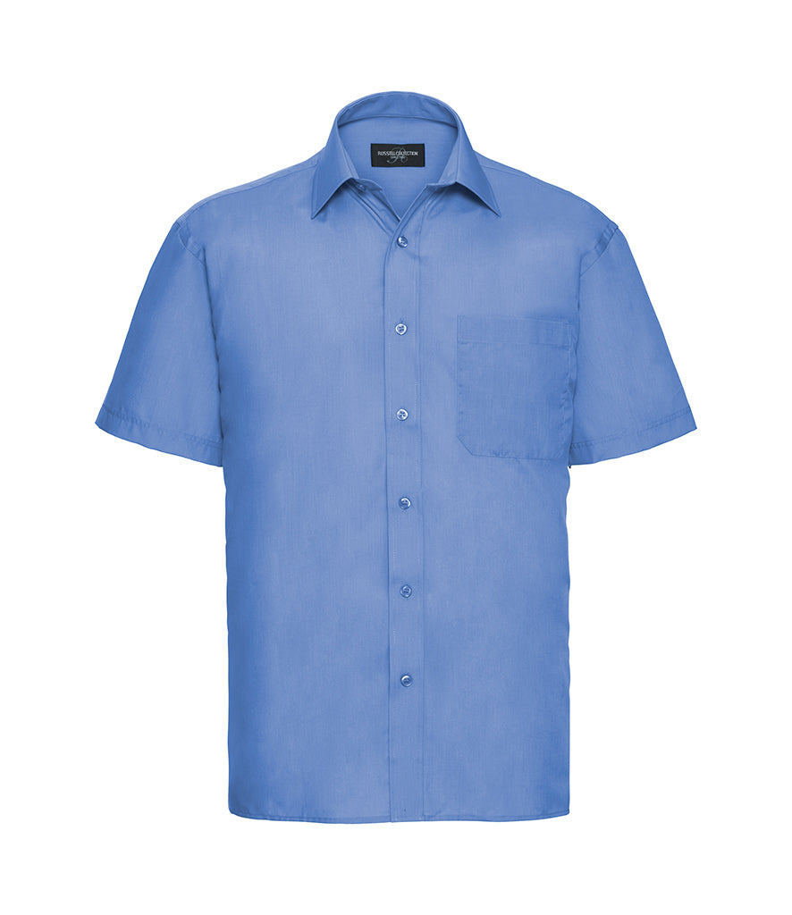 Russell Athletic Collection Short Sleeve Easy Care Poplin Shirt 935M
