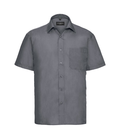 Russell Athletic Collection Short Sleeve Easy Care Poplin Shirt 935M