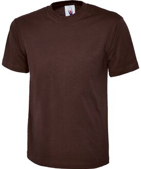 Uneek UC301 Classic T-Shirt - Brown
