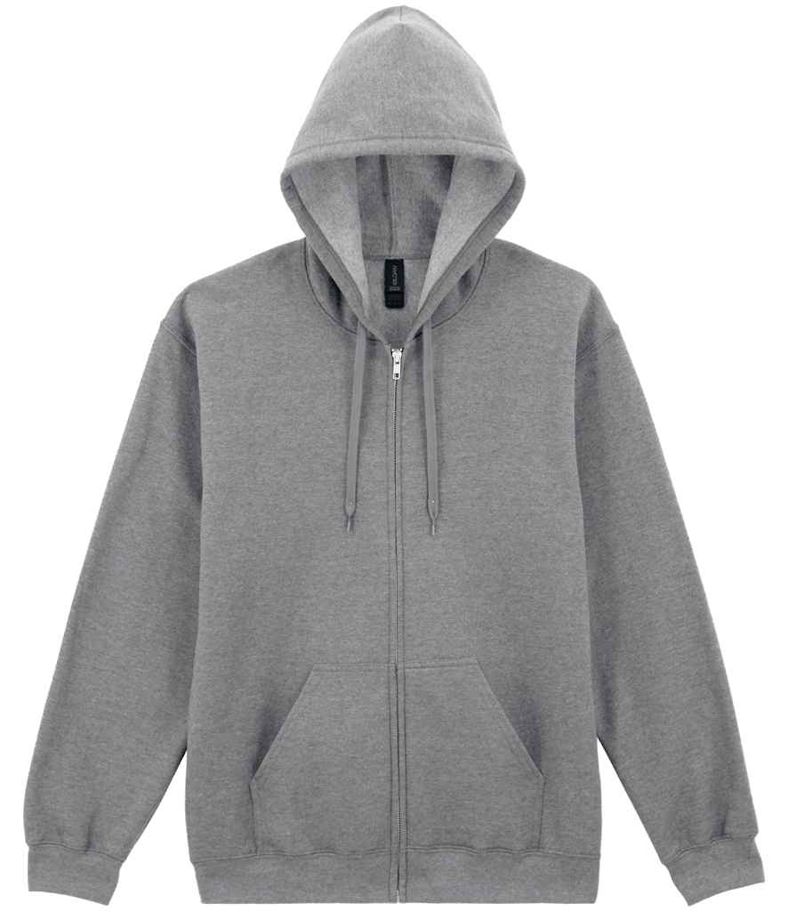 Gildan SoftStyle® Midweight Full Zip Hooded Sweatshirt
