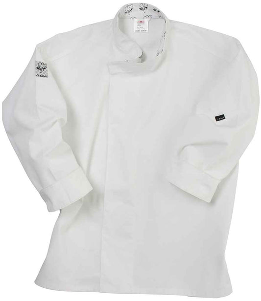 Le Chef Long Sleeve Academy Tunic - WHI