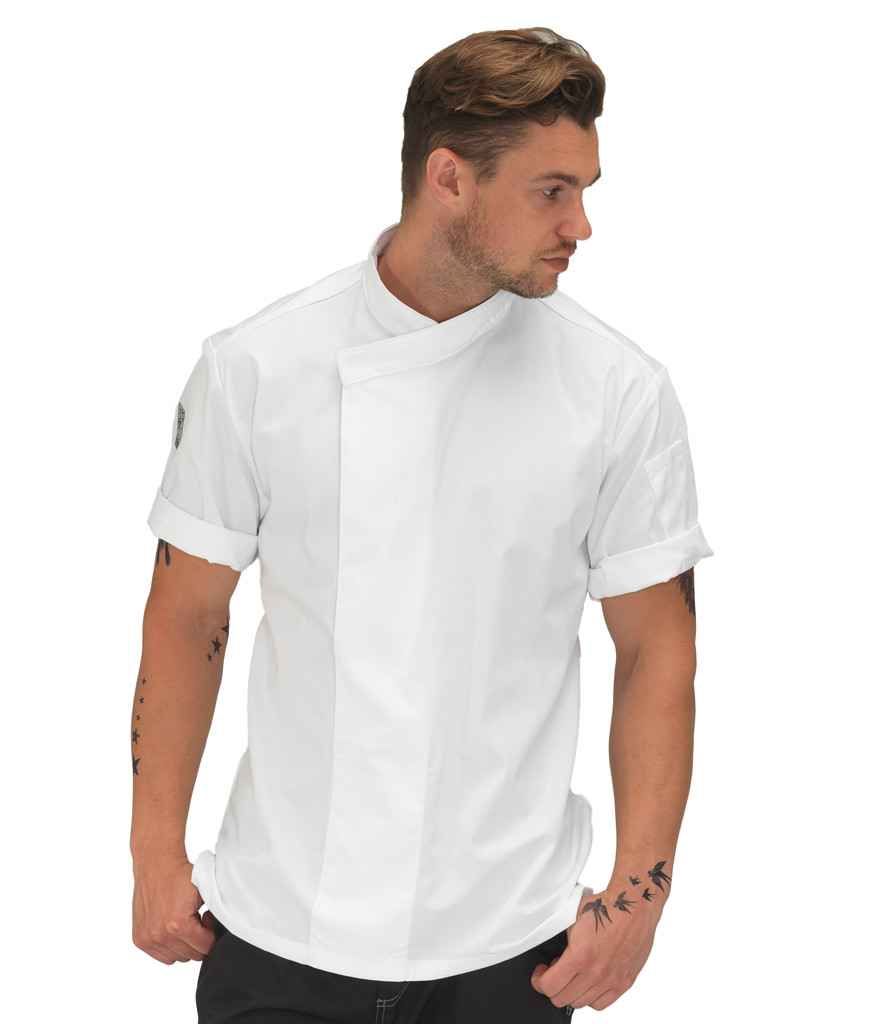 Le Chef Short Sleeve Academy Tunic - WHI