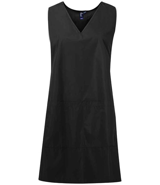Premier Waterproof Wrap Around Tunic Apron - BLK