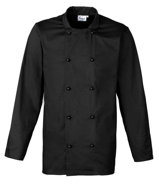 Premier Unisex Cuisine Chef's Jacket - BLK