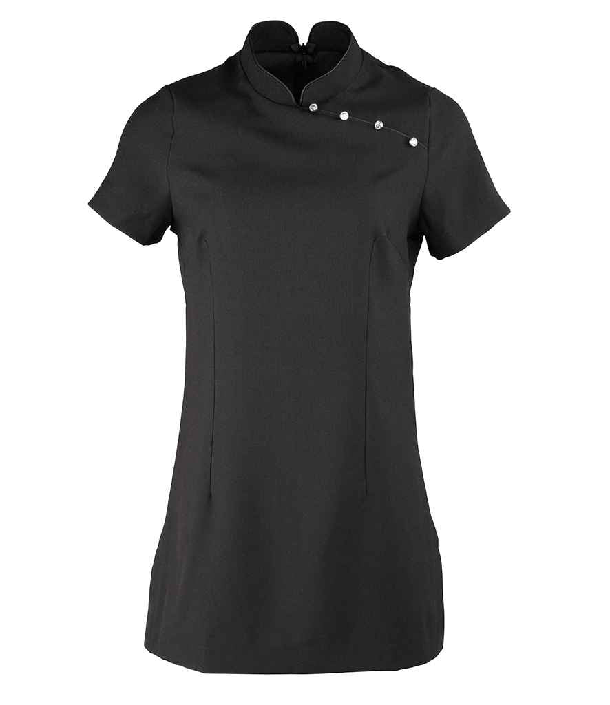 Premier Ladies Mika Short Sleeve Tunic - BLK