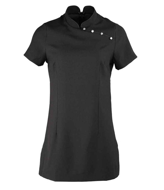 Premier Ladies Mika Short Sleeve Tunic - BLK