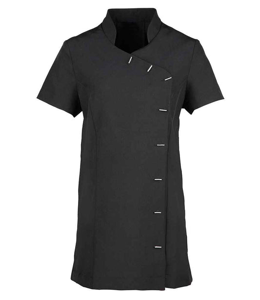 Premier Ladies Orchid Short Sleeve Tunic - BLK