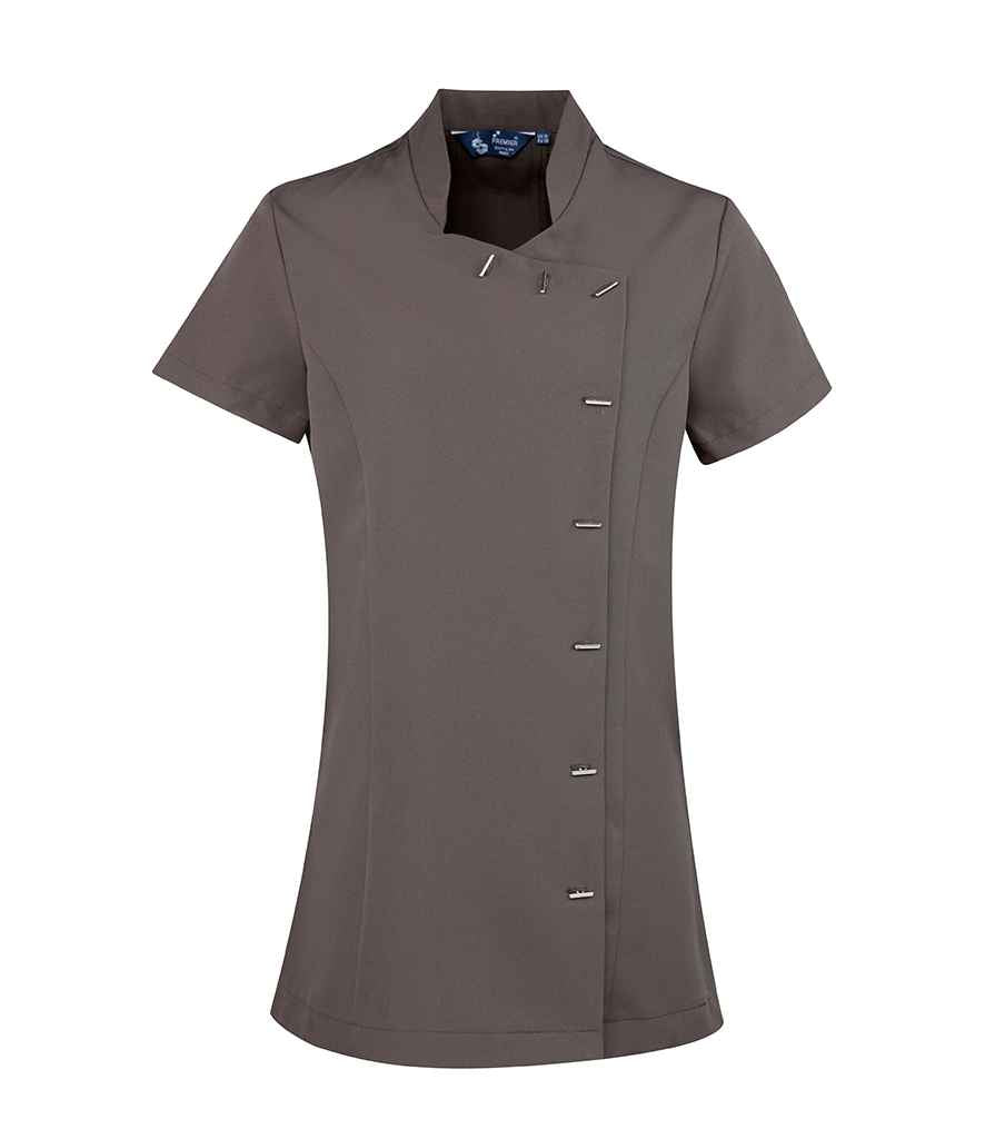 Premier Ladies Orchid Short Sleeve Tunic - DGY