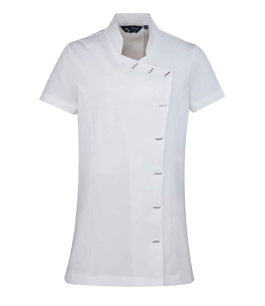 Premier Ladies Orchid Short Sleeve Tunic - WHI