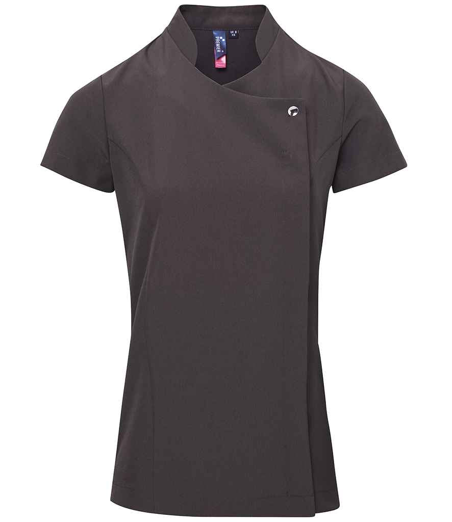 Premier Ladies Blossom Short Sleeve Tunic - DGY