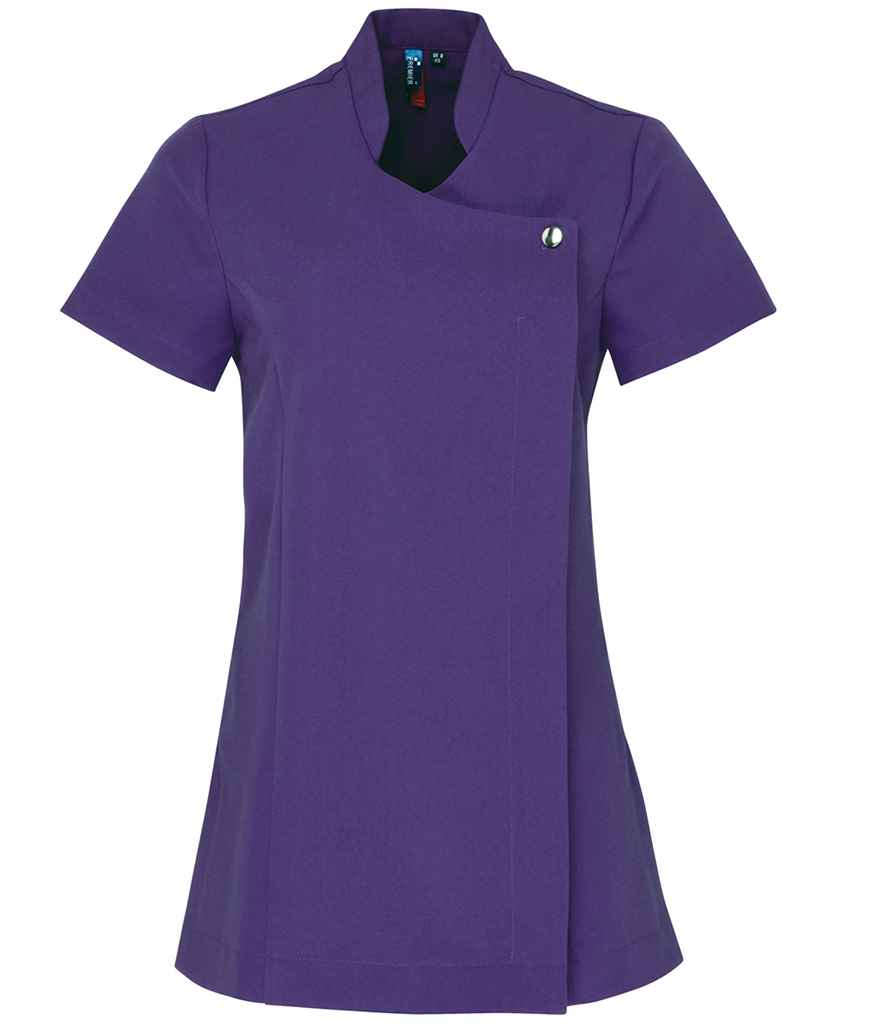 Premier Ladies Blossom Short Sleeve Tunic - PUR