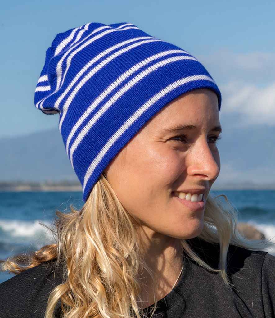 Result Team Reversible Beanie - RY/WH