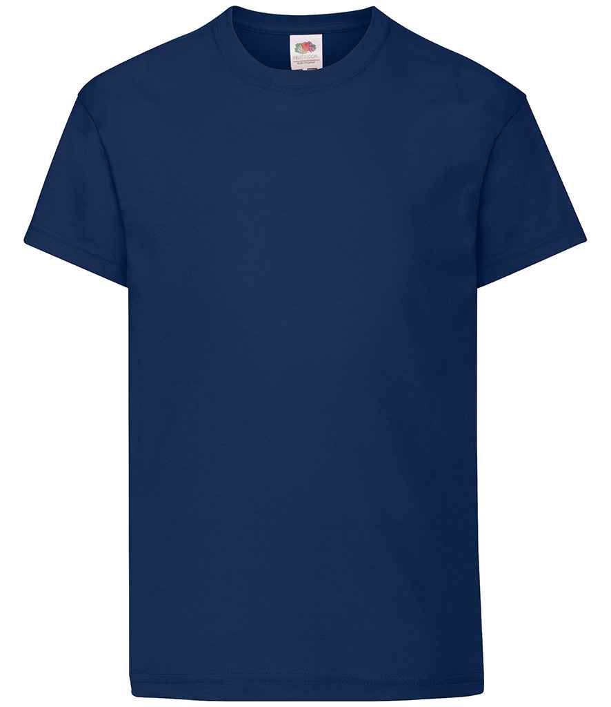 Fruit of the Loom Kids Original T-Shirt - Nav