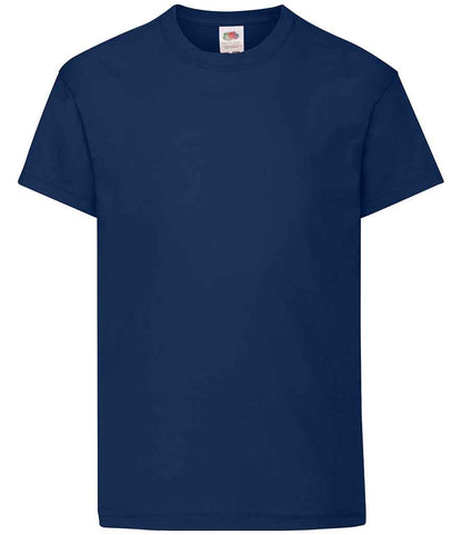 Fruit of the Loom Kids Original T-Shirt - Nav