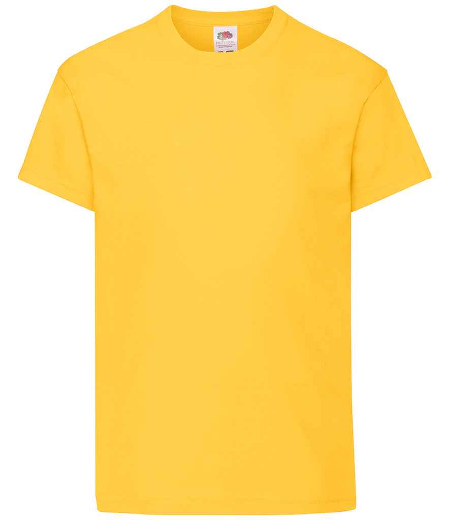 Fruit of the Loom Kids Original T-Shirt - Sun