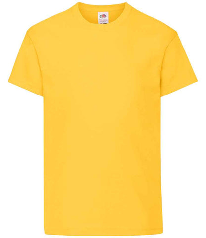 Fruit of the Loom Kids Original T-Shirt - Sun
