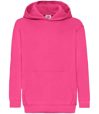 Fruit of the Loom Kids Classic Hooded Sweatshirt - Fus