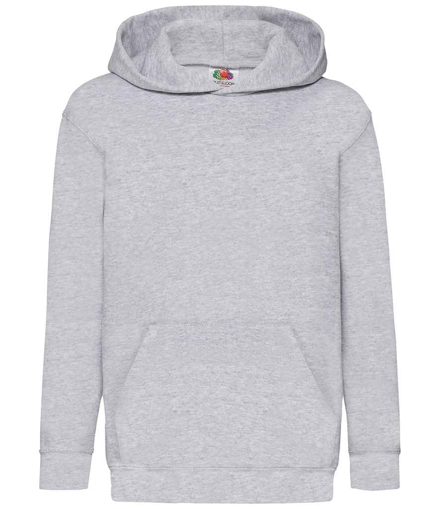 Fruit of the Loom Kids Classic Hooded Sweatshirt - Hea
