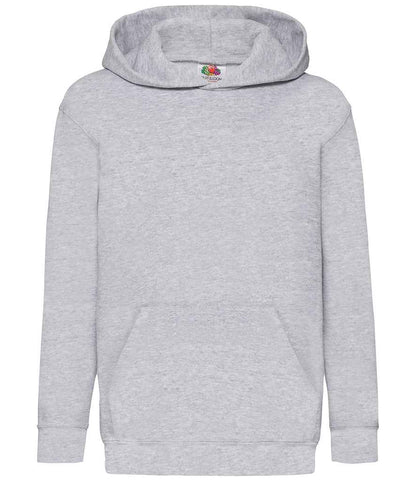 Fruit of the Loom Kids Classic Hooded Sweatshirt - Hea