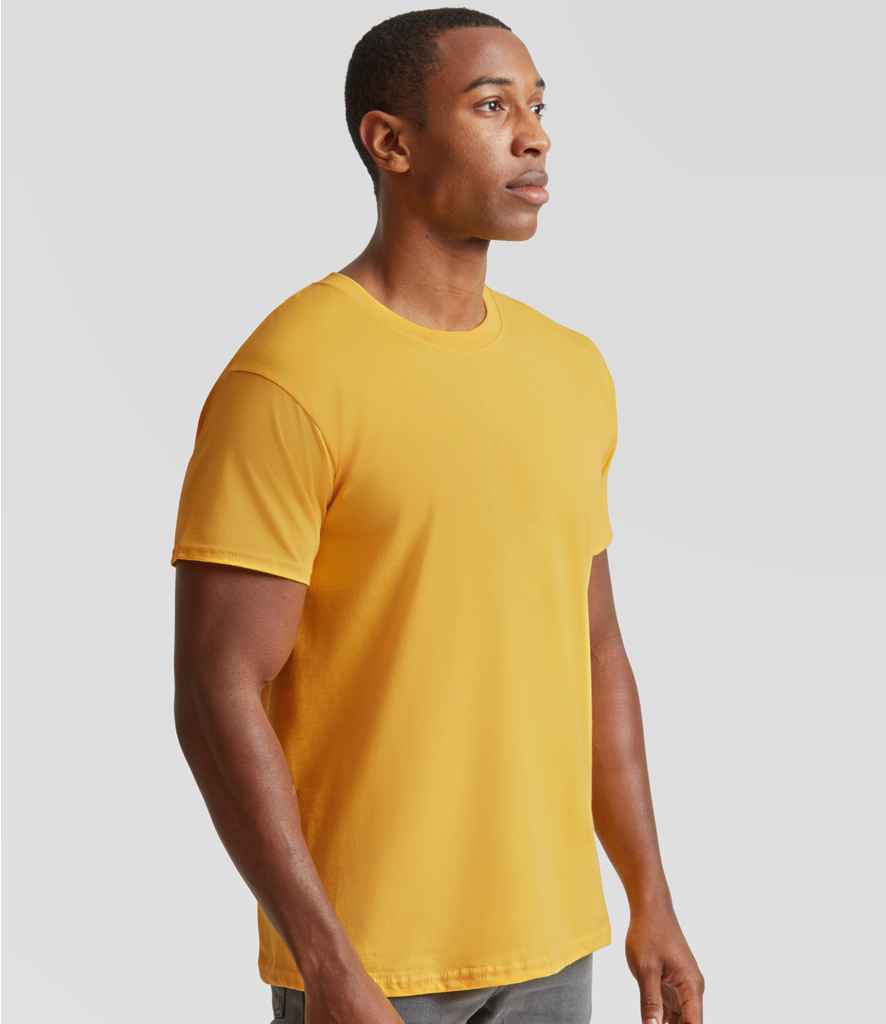 Fruit of the Loom Iconic 195 T-Shirt - Sun
