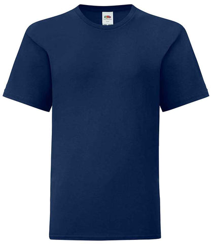 Fruit of the Loom Kids Iconic 150 T-Shirt - Nav