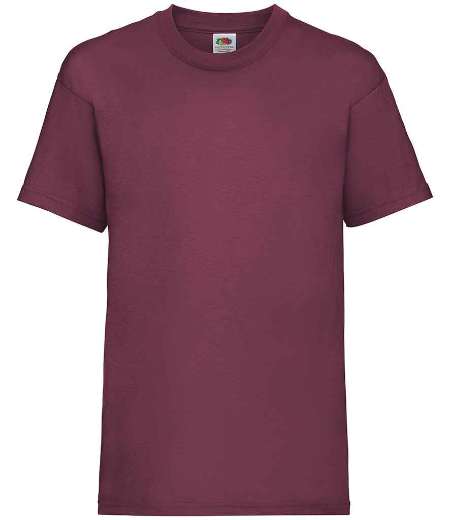 Fruit of the Loom Kids Value T-Shirt - Bur