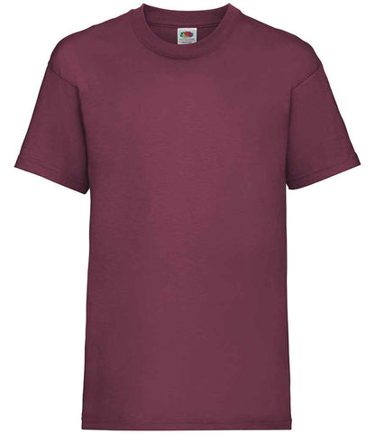 Fruit of the Loom Kids Value T-Shirt - Bur