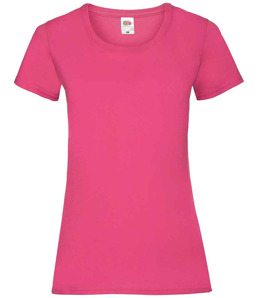 Fruit of the Loom Lady Fit Value T-Shirt - Fus