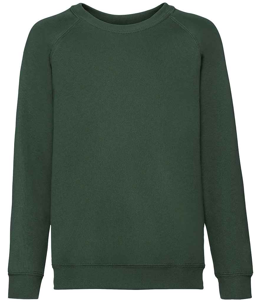 Fruit of the Loom Kids Classic Raglan Sweatshirt - Bot