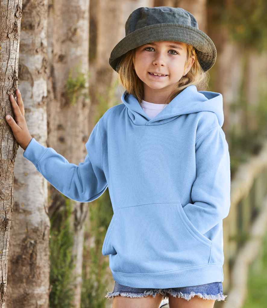 Fruit of the Loom Kids Premium Hooded Sweatshirt - Sky Blue