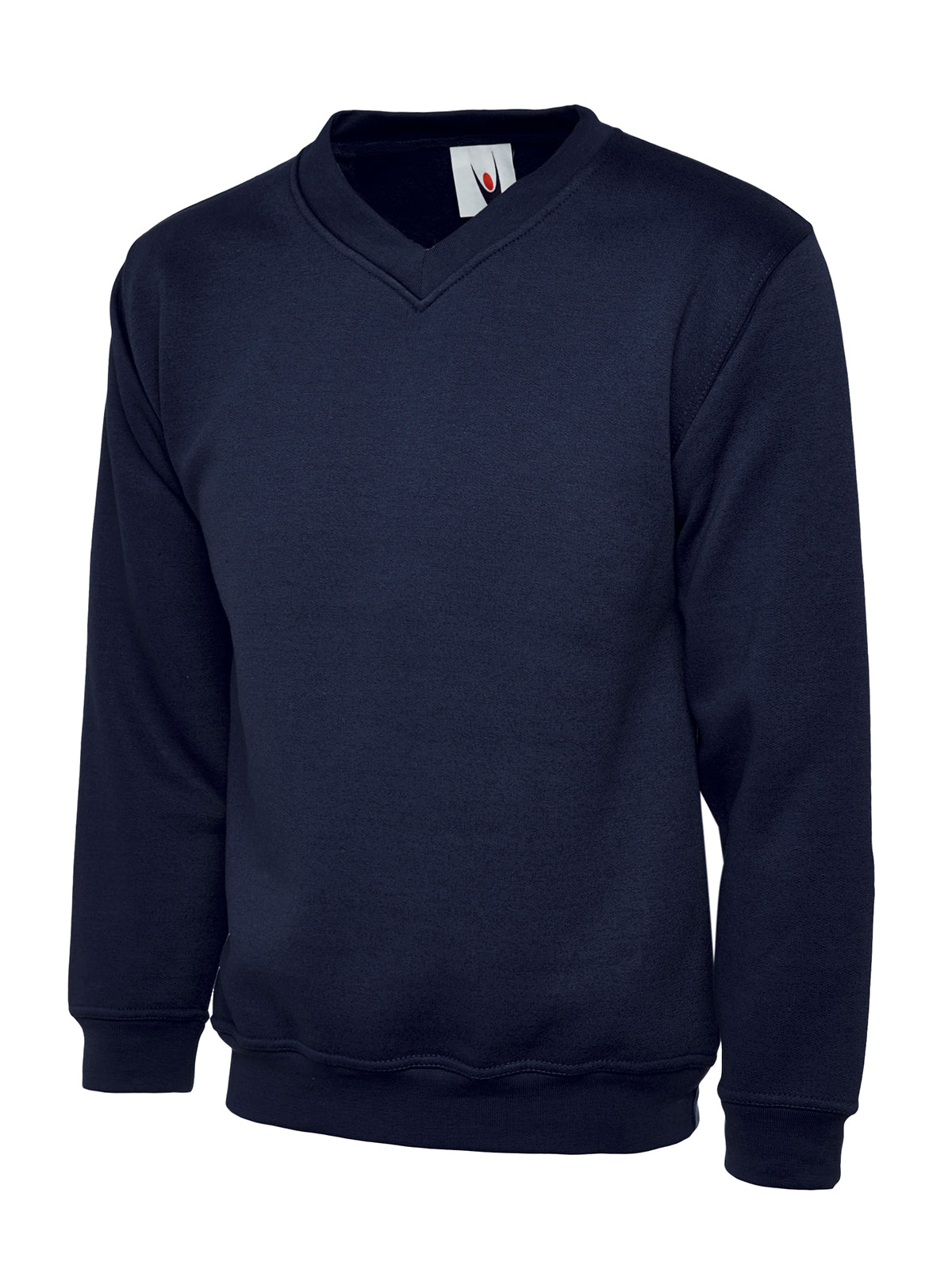 Uneek UC204 Classic V-Neck Sweatshirt – Navy