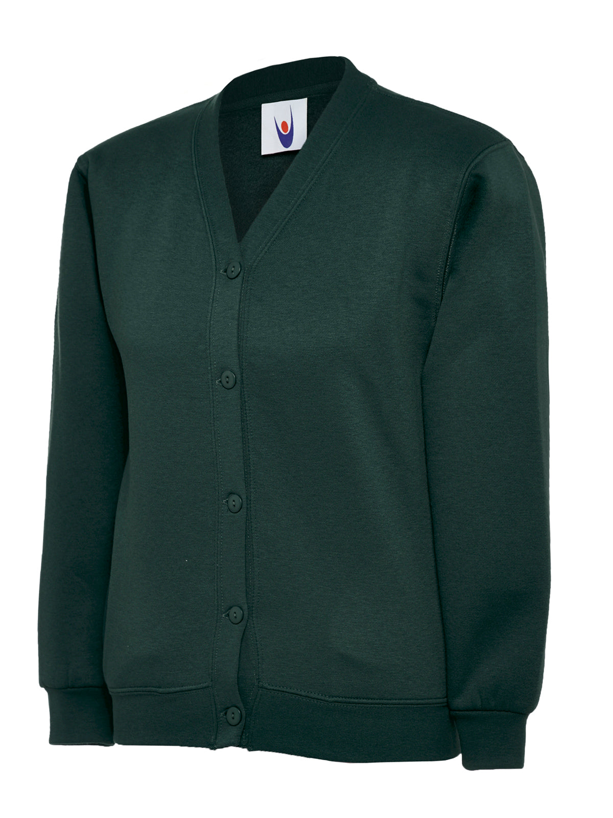 Children’s Classic Cardigan Bottle Green