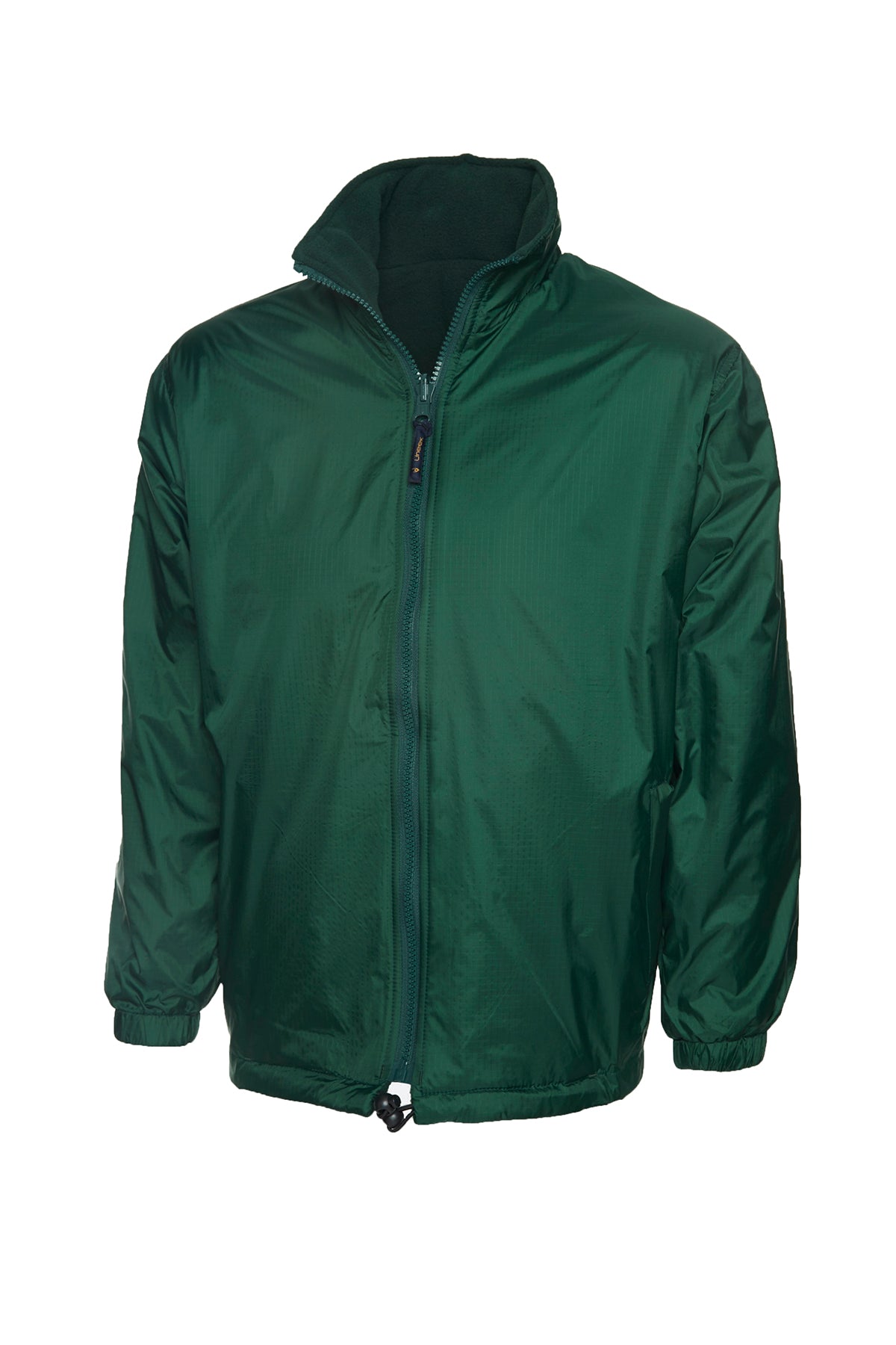 Uneek UC605 reversible fleece jacket – Bottle Green