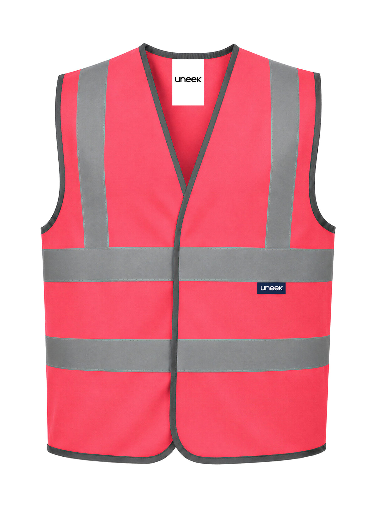 Sleeveless-Safety-Waist-Coat - Pink