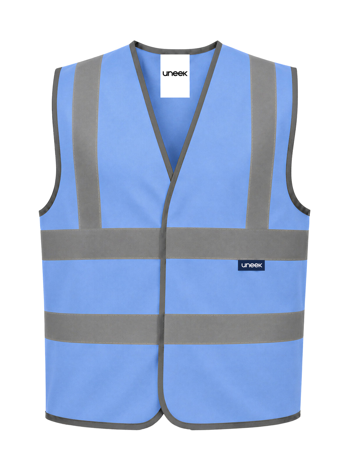 Sleeveless-Safety-Waist-Coat - Sky