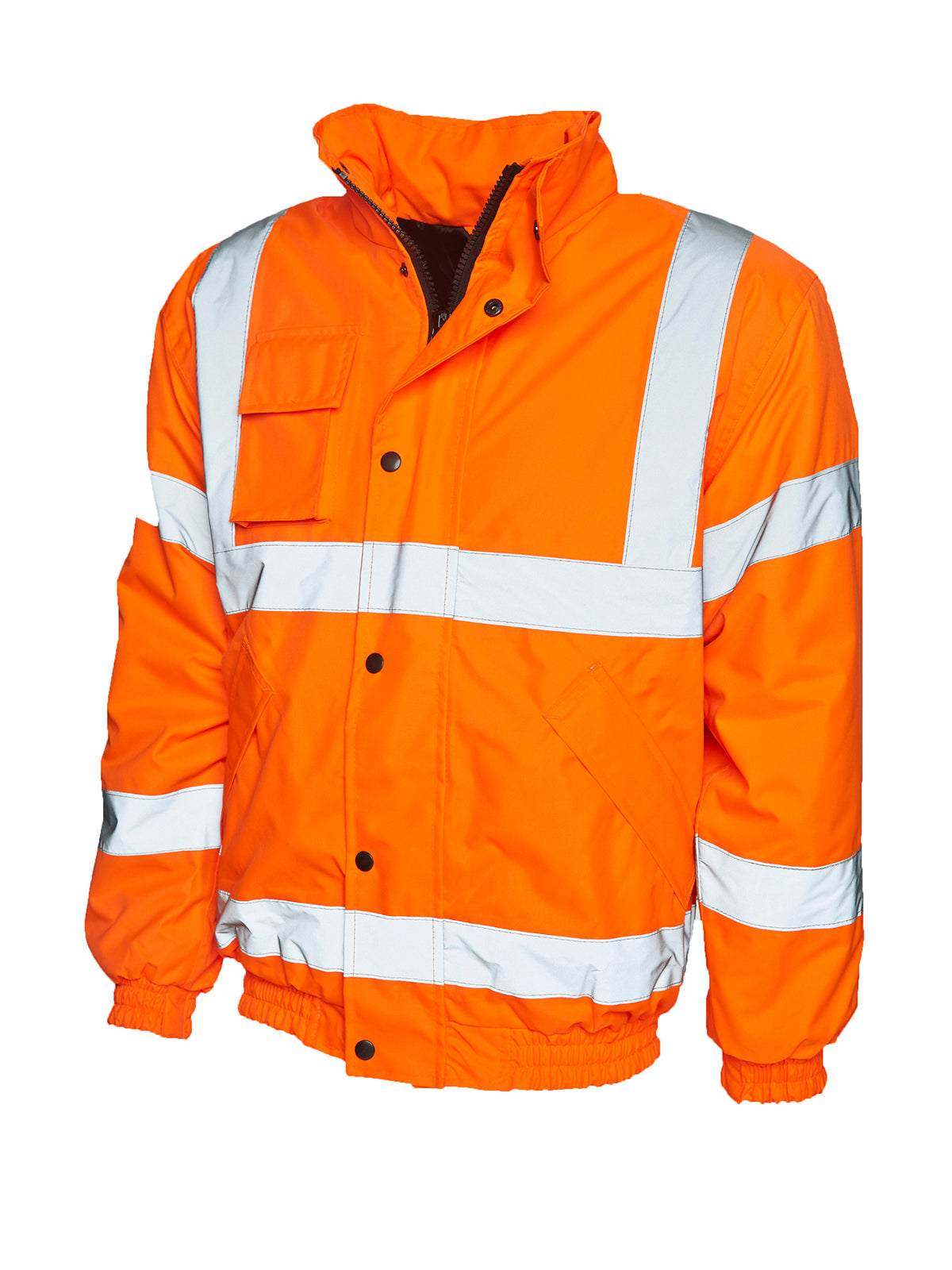 High-Visibility-Bomber-Jacket - Orange