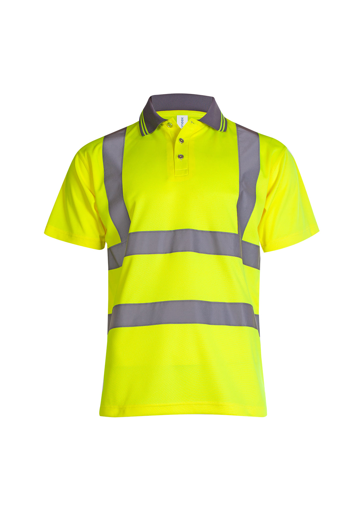 Hi-Viz-Short-Sleeve-Polo-Shirt - Yellow