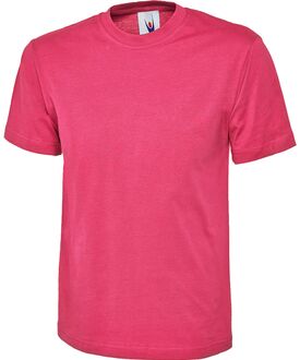Uneek UC301 Classic T-Shirt - Hot Pink